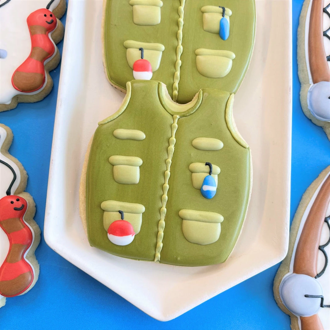 Flour Box Bakery Fishing Rod Cookie Cutter 8 Flour Box Bakery Fishing Rod Cookie Cutter