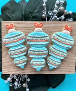 Flour Box Bakery Vintage Christmas Cookie Cutter Set Cutters