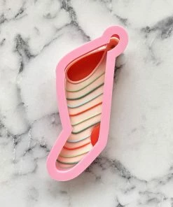 Flour Box Bakery Vintage Stocking Cookie Cutter Cutters