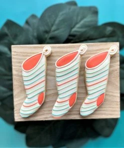 Flour Box Bakery Vintage Christmas Cookie Cutter Set Cutters