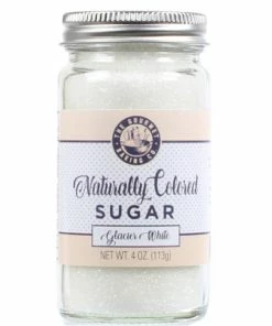 Pepper Creek Farms Glacier White Sugar SMALL Sprinkle Jar Supplies