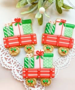 Flour Box Bakery Deck The Halls Cookie Cutter Set