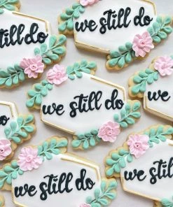 Flour Box Bakery Floral Plaque Cookie Cutter