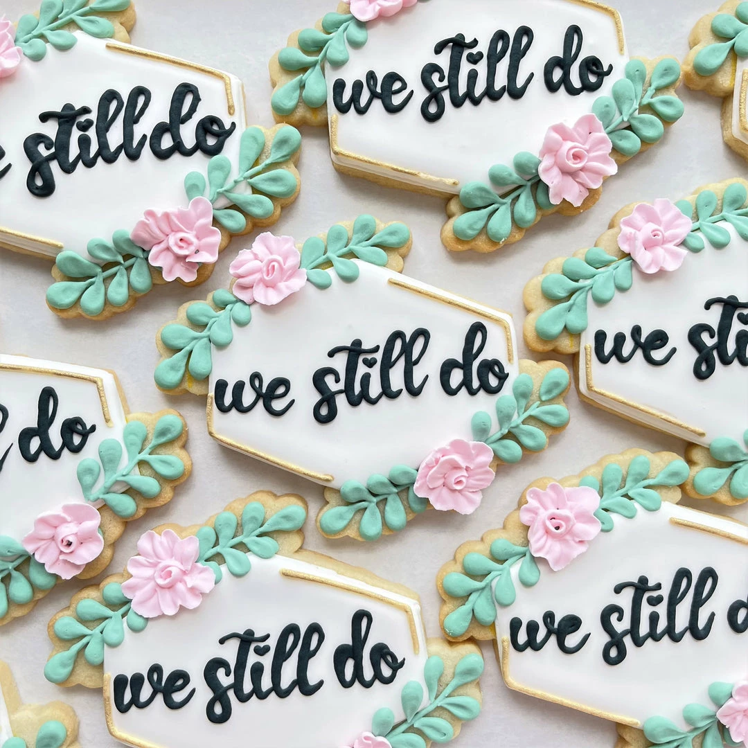 Flour Box Bakery Floral Plaque Cookie Cutter 4 Flour Box Bakery Floral Plaque Cookie Cutter