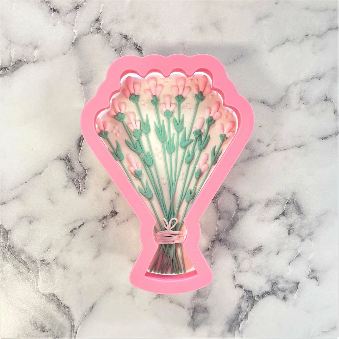 Flour Box Bakery Wedding Bouquet Cookie Cutter Cutters 4 Flour Box Bakery Wedding Bouquet Cookie Cutter Cutters