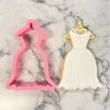 Flour Box Bakery Wedding Dress On Hanger Cookie Cutter