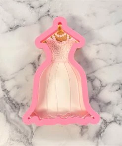 Flour Box Bakery Wedding Dress On Hanger Cookie Cutter