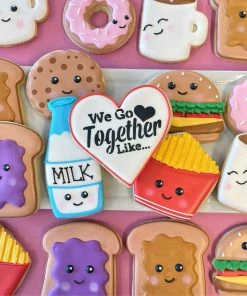 Flour Box Bakery We Go Together Like... Stencil Stencils