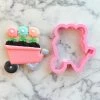 Flour Box Bakery Wheelbarrow With Flowers Cookie Cutter Cutters