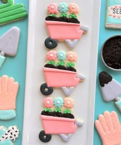 Flour Box Bakery Gardening Mother's Day Cookie Cutter Set Cutters