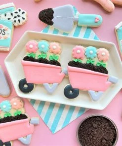 Flour Box Bakery Gardening Mother's Day Cookie Cutter Set Cutters