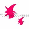 Cookie Countess Stencils Witchy Witch Stencil 2 Sizes 2 Cookie Countess Stencils Witchy Witch Stencil 2 Sizes