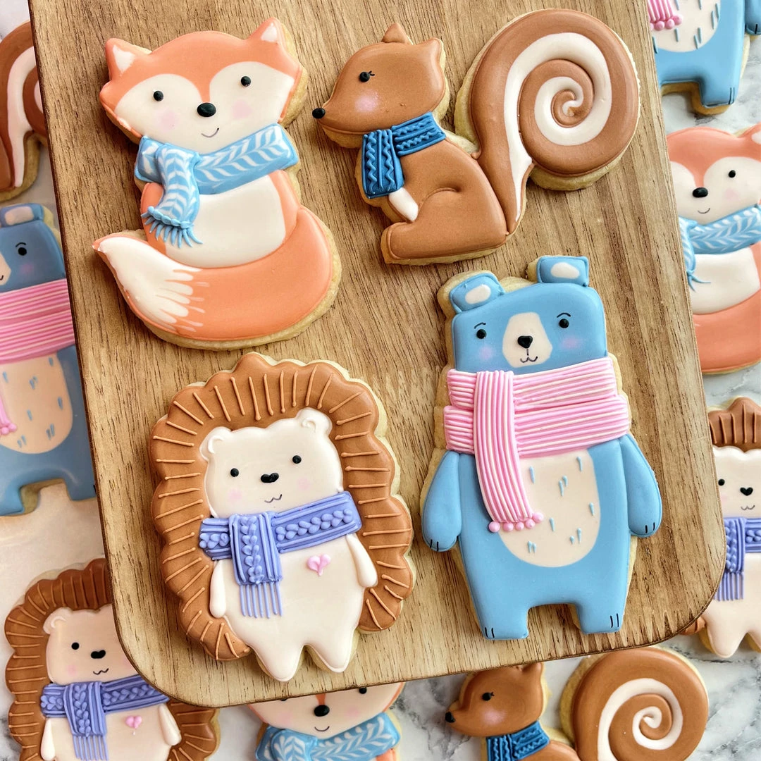 Flour Box Bakery Woodland Fox Cookie Cutter Cutters 7 Flour Box Bakery Woodland Fox Cookie Cutter Cutters