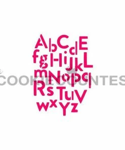 Cookie Countess ABC's Stencil Stencils