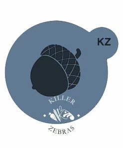 Killer Zebras Stencils Acorn Mini KZ Stencil