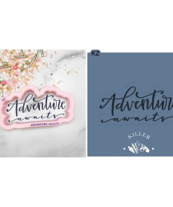 Killer Zebras Cutters Adventure Awaits KZ Cookie Cutter And Stencil SET