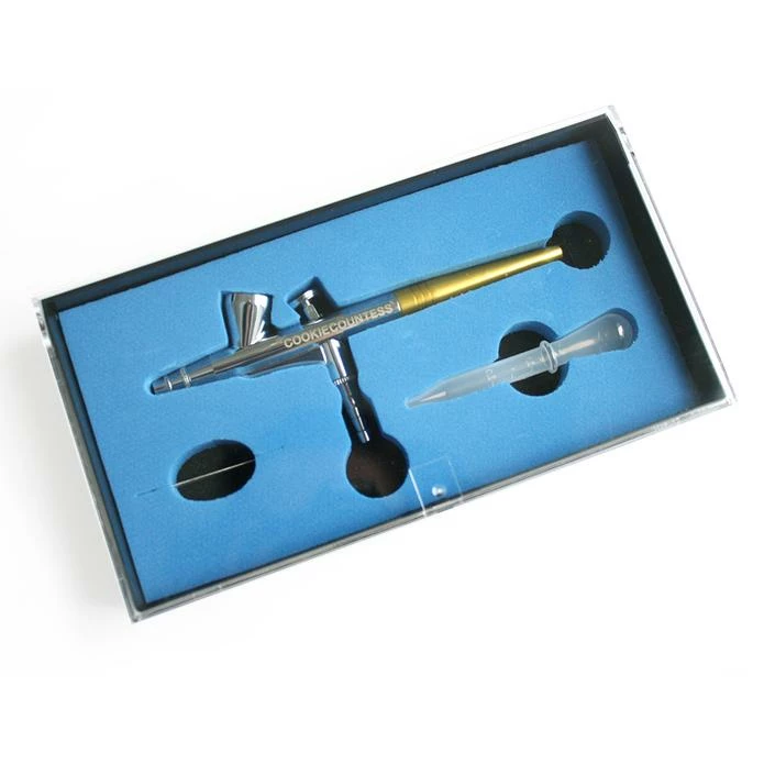 Airbrush Gun Single Action With .5mm Needle Cookie Countess 5 Airbrush Gun Single Action With .5mm Needle Cookie Countess