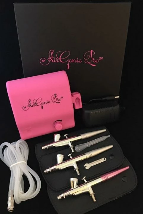 Creative Cookier Supplies AIRGENIE PRO W/3 AIRBRUSH GUNS 3 Creative Cookier Supplies AIRGENIE PRO W/3 AIRBRUSH GUNS