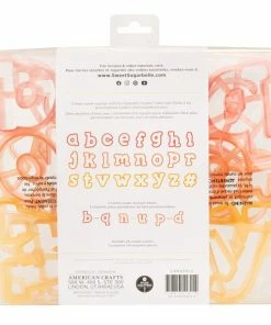 American Crafts Sugarbelle Alphabet Cookie Cutter Set