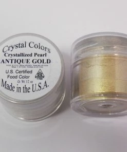 Antique Gold Crystal Color Mini