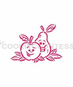 Cookie Countess Apple And Pear DWC/PYO Stencil