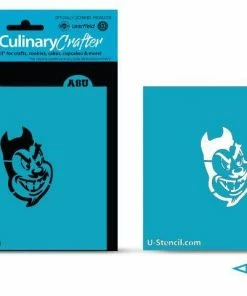Cookie Countess Arizona State Sparky Face College Stencil Stencils