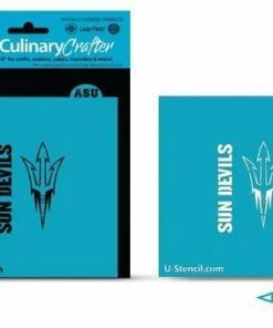 Cookie Countess Stencils Arizona Sun + Devils College Stencil