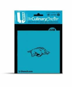 Cookie Countess Stencils Arkansas Tusk College Stencil