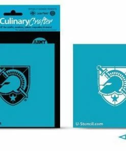 Cookie Countess Army College Stencil