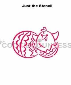 Cookie Countess Becky The Baby Chick DWC/PYO Stencil