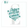 Stencil Expression Stencils Baby It's Cold Outside SE Stencil