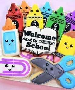 Cookie Countess School Supplies Stencil By The Flour Box