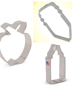 Ann Clark Back To School Cookie Cutter Set Cutters