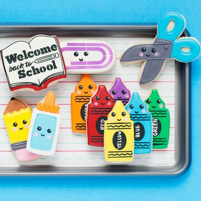 Cookie Countess Welcome Back To School Stencil By The Flour Box Stencils 4 Cookie Countess Welcome Back To School Stencil By The Flour Box Stencils