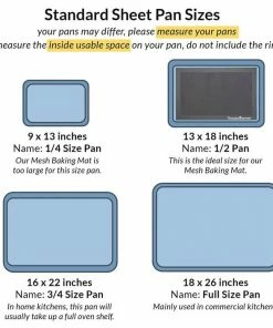 Mesh Non-Stick Baking Mat Cookie Countess