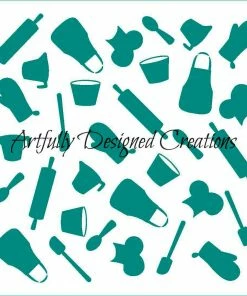 Bee Baked Art Baking Tools ADC Stencil