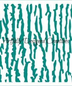 Bee Baked Art Stencils Bark ADC Stencil