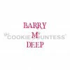 Cookie Countess Barry M. Deep Stencil Stencils