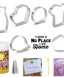 The Flour Box Baseball Cookie Decorating Kit Cutters