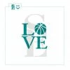 Stencil Expression Stencils LOVE Basketball SE Stencil