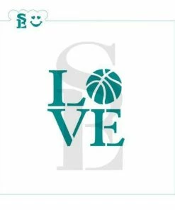 Stencil Expression Stencils LOVE Basketball SE Stencil