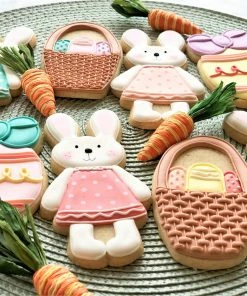 Flour Box Bakery Egg With Bow Cookie Cutter