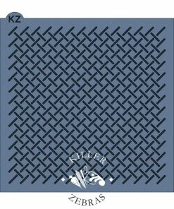 Killer Zebras Weave KZ Stencil