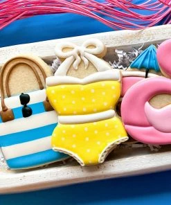 Flour Box Bakery Pool Party Cookie Cutter Set 10 Flour Box Bakery Pool Party Cookie Cutter Set