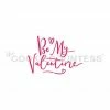 Be My Valentine Stencil Cookie Countess Stencils 1 Be My Valentine Stencil Cookie Countess Stencils