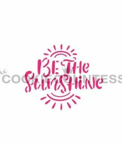 Cookie Countess Be The Sunshine Stencil