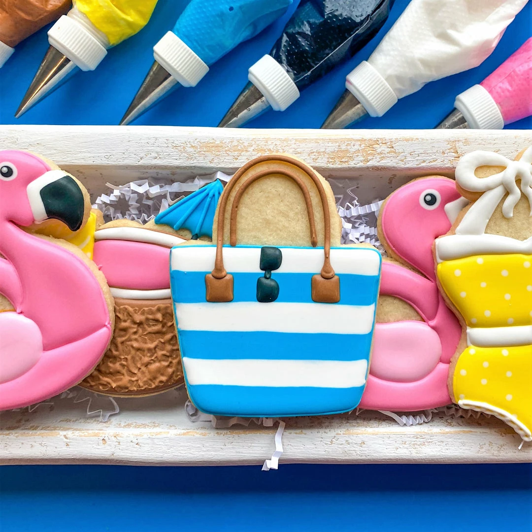 Flour Box Bakery Pool Party Cookie Cutter Set 7 Flour Box Bakery Pool Party Cookie Cutter Set