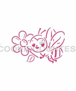 Cookie Countess Bee PYO Stencil