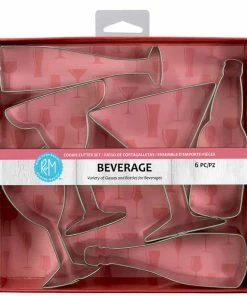 R&M International Beverage Cookie Cutter Set