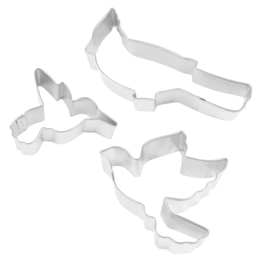 R&M International Bird 3pc Cookie Cutter Set Cutters 4 R&M International Bird 3pc Cookie Cutter Set Cutters